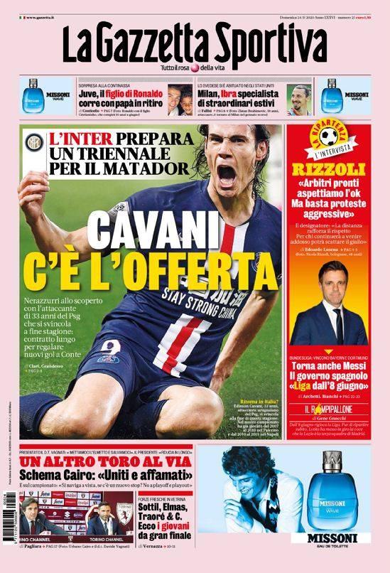 利物浦绝杀国米，卡瓦尼乌龙送礼西甲